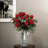 Le bouquet rouge